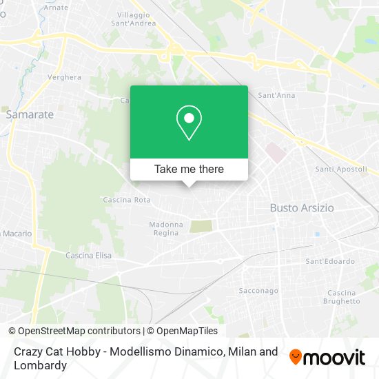 Crazy Cat Hobby - Modellismo Dinamico map