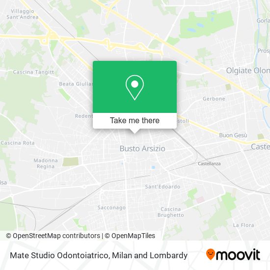 Mate Studio Odontoiatrico map