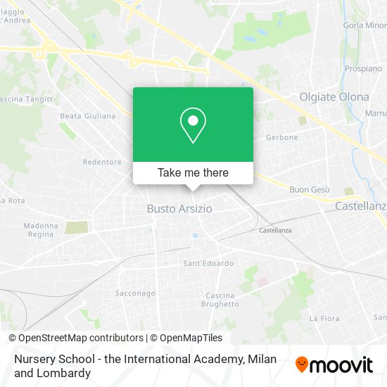 Nursery School - the International Academy map