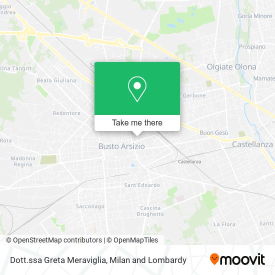 Dott.ssa Greta Meraviglia map
