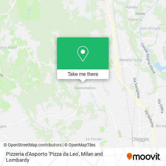 Pizzeria d'Asporto 'Pizza da Leo' map
