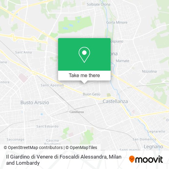 Il Giardino di Venere di Foscaldi Alessandra map