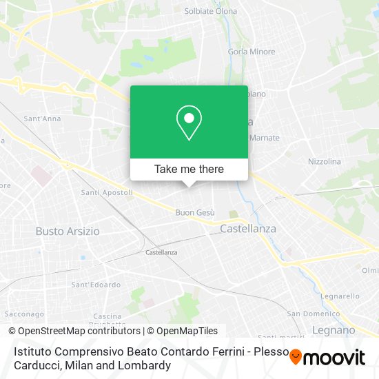 Istituto Comprensivo Beato Contardo Ferrini - Plesso Carducci map