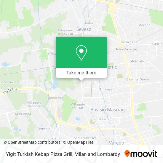 Yigit Turkish Kebap Pizza Grill map