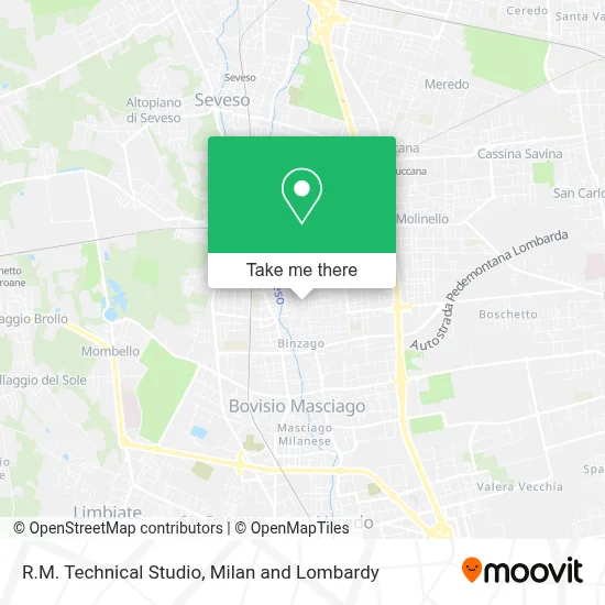 R.M. Technical Studio map