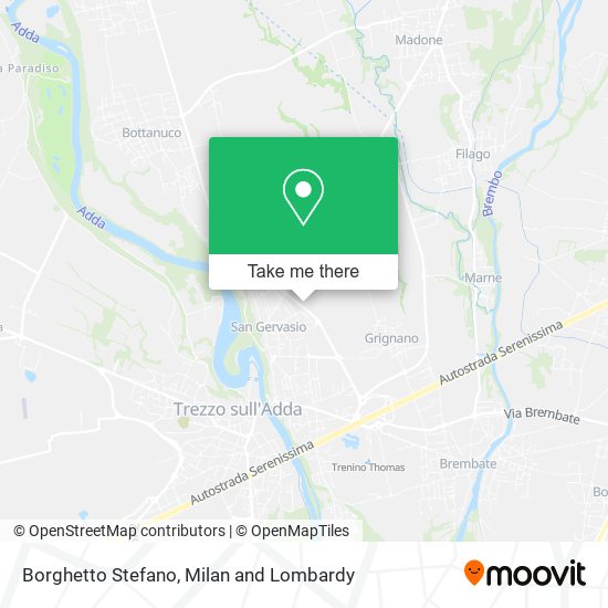 Borghetto Stefano map