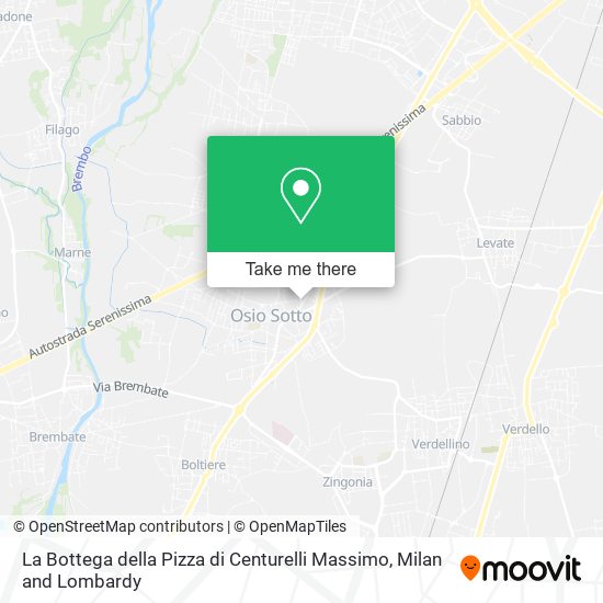 La Bottega della Pizza di Centurelli Massimo map