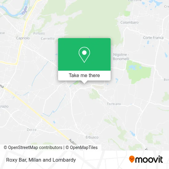 Roxy Bar map