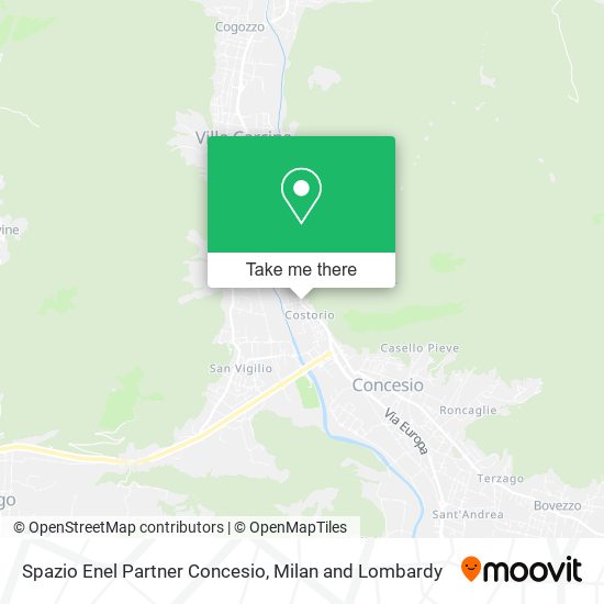 Spazio Enel Partner Concesio map