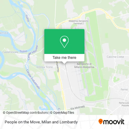 People on the Move map