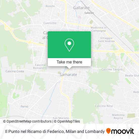 Il Punto nel Ricamo di Federico map