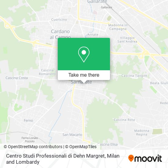 Centro Studi Professionali di Dehn Margret map