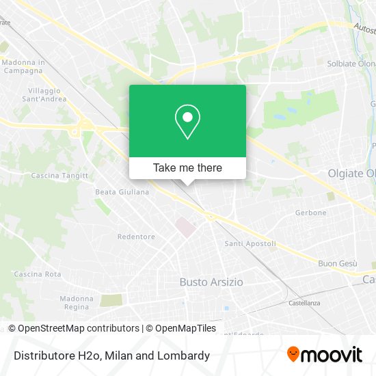 Distributore H2o map