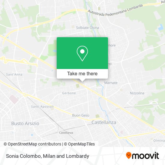 Sonia Colombo map