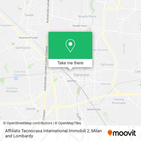 Affiliato Tecnocasa International Immobili 2 map