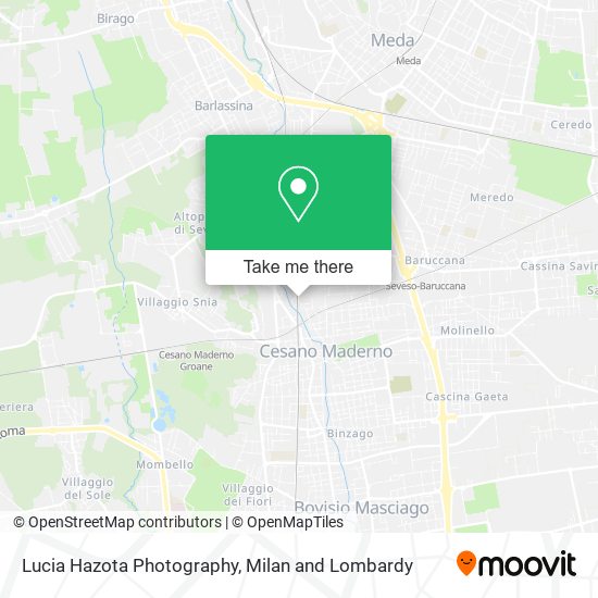 Lucia Hazota Photography map