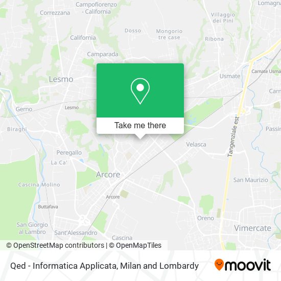 Qed - Informatica Applicata map