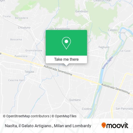 Naolta, il Gelato Artigiano. map