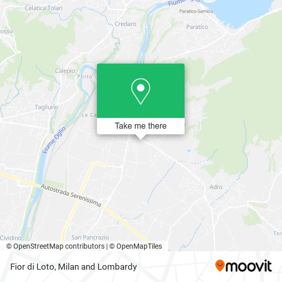 Fior di Loto map