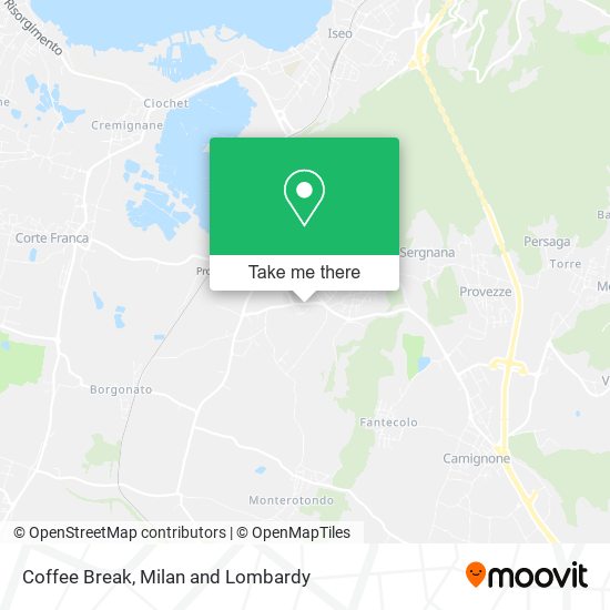 Coffee Break map