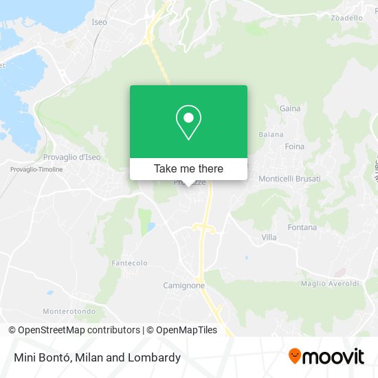 Mini Bontó map