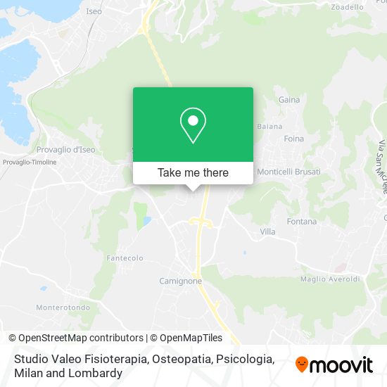 Studio Valeo Fisioterapia, Osteopatia, Psicologia map