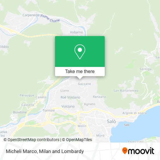 Micheli Marco map