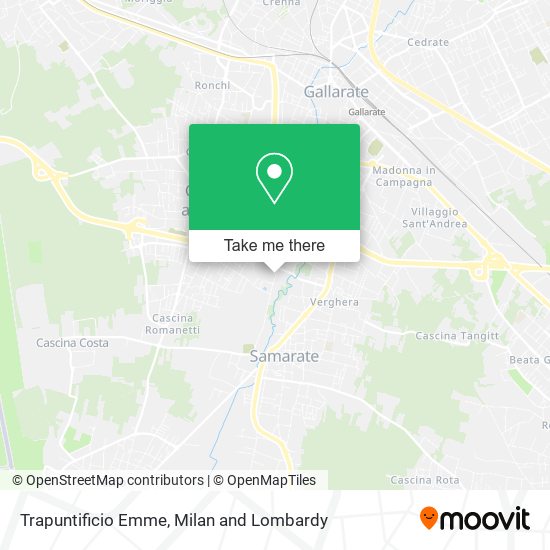 Trapuntificio Emme map