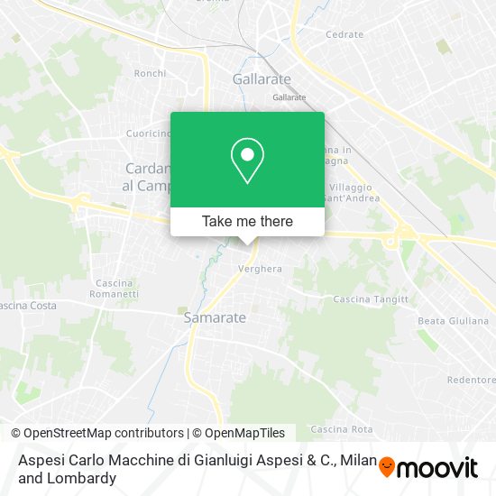 Aspesi Carlo Macchine di Gianluigi Aspesi & C. map