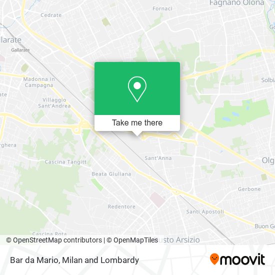 Bar da Mario map