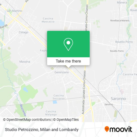 Studio Petrozzino map