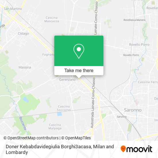 Doner Kebabdavidegiulia Borghi3acasa map