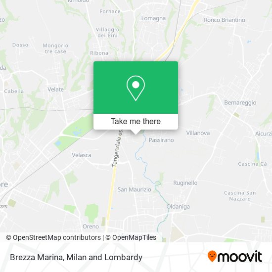 Brezza Marina map