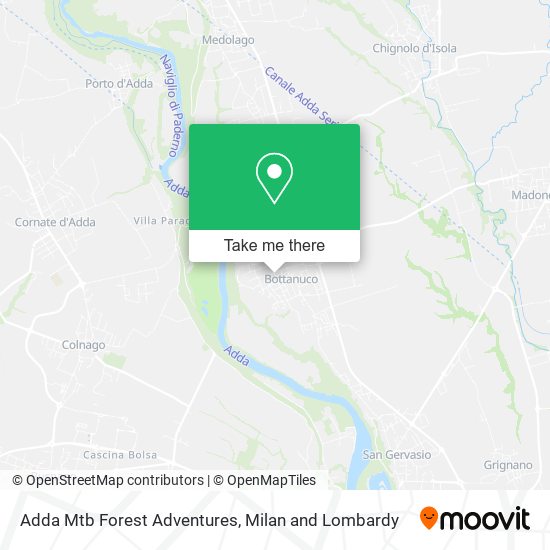 Adda Mtb Forest Adventures map