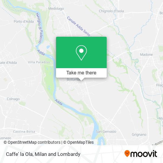 Caffe' la Ola map
