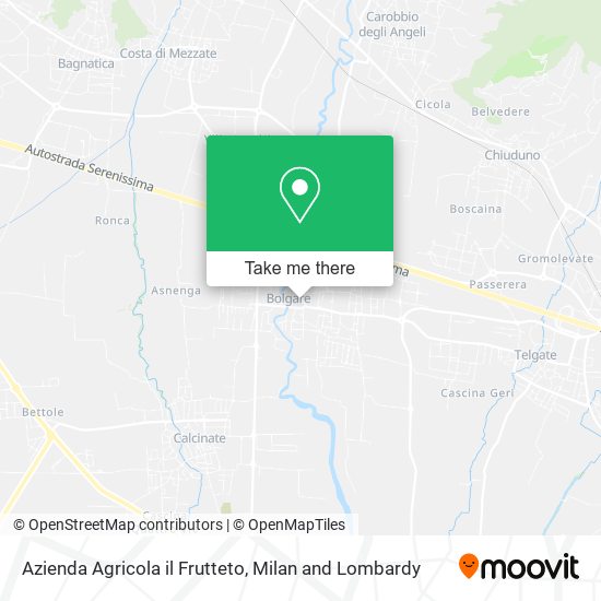Azienda Agricola il Frutteto map