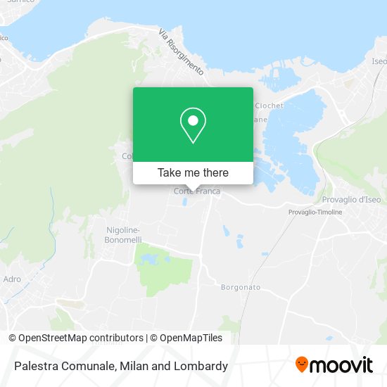 Palestra Comunale map