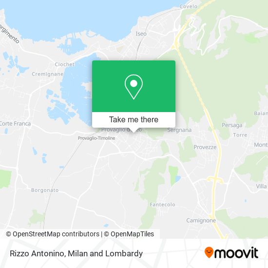 Rizzo Antonino map