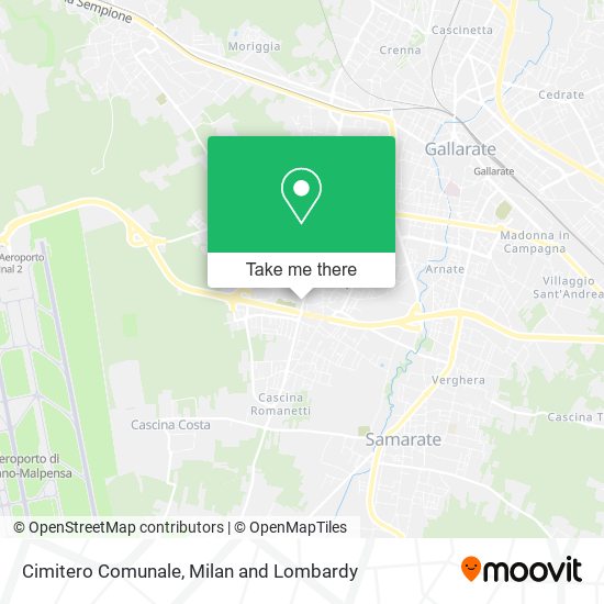 Cimitero Comunale map