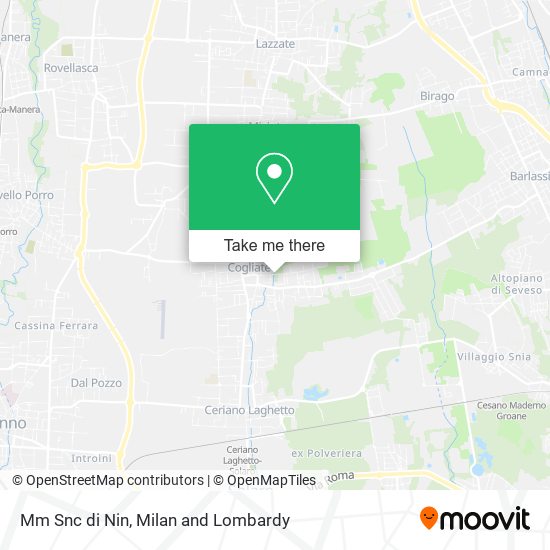 Mm Snc di Nin map