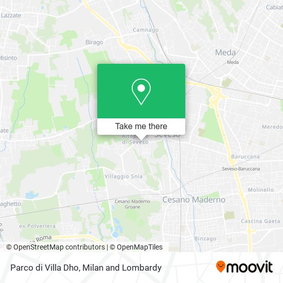 Parco di Villa Dho map