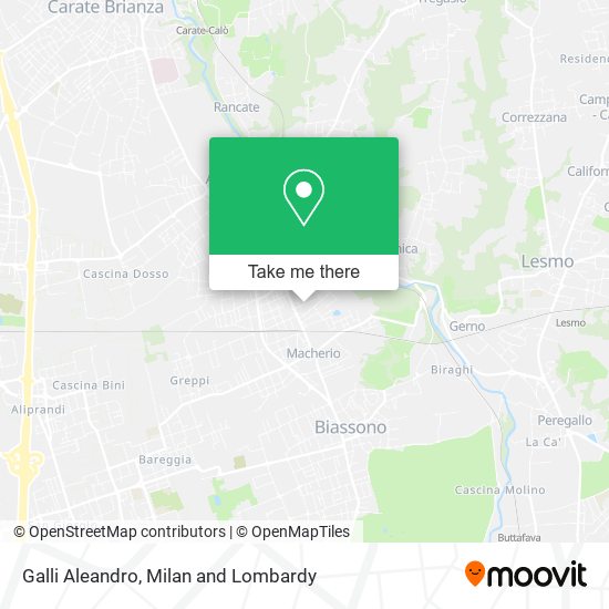 Galli Aleandro map