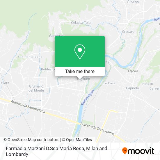 Farmacia Marzani D.Ssa Maria Rosa map