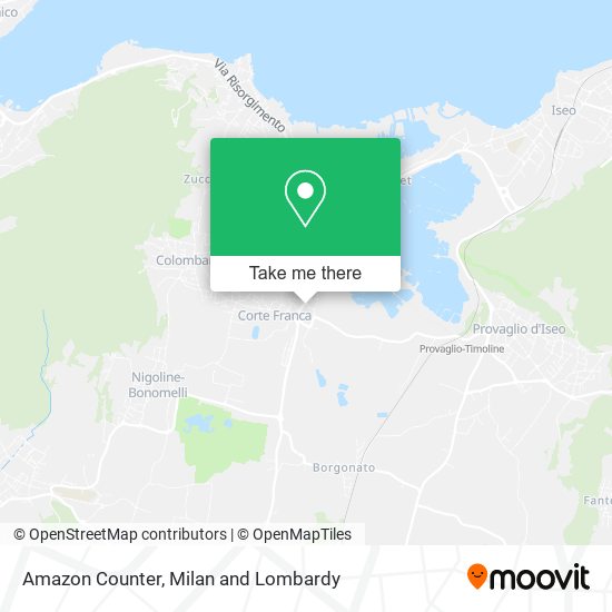 Amazon Counter map