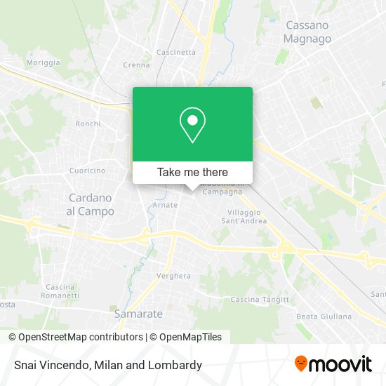 Snai Vincendo map