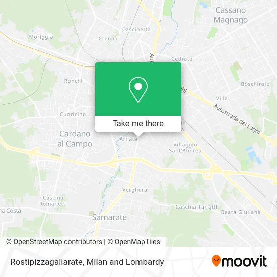 Rostipizzagallarate map