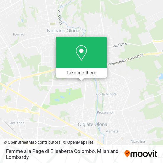 Femme a'la Page di Elisabetta Colombo map