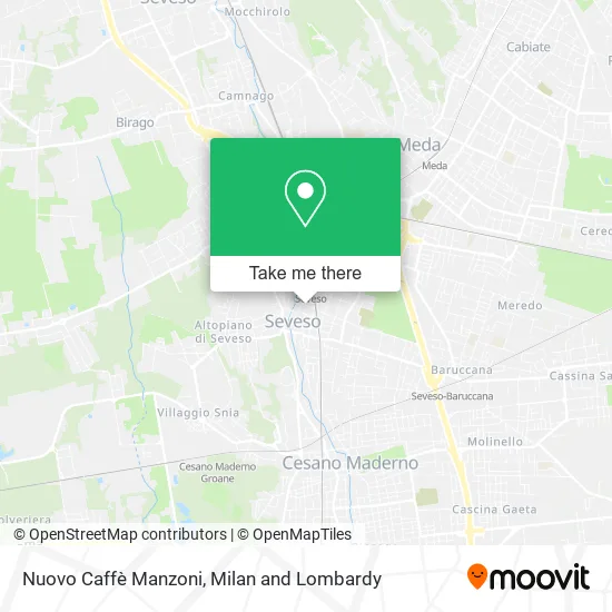Nuovo Caffè Manzoni map