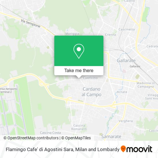 Flamingo Cafe' di Agostini Sara map
