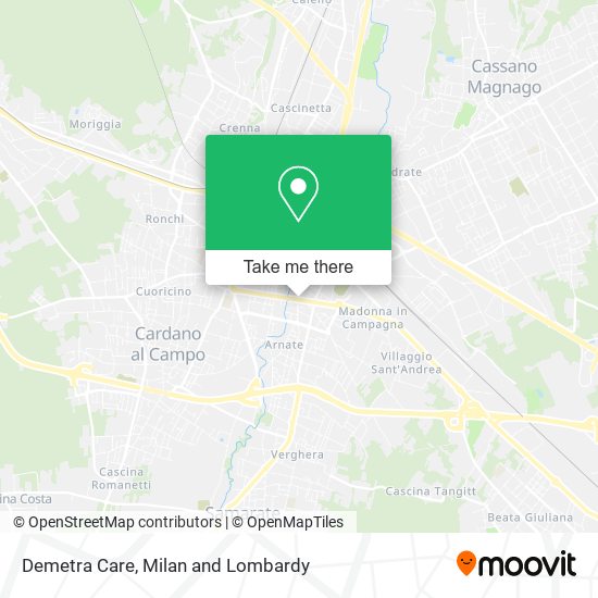 Demetra Care map